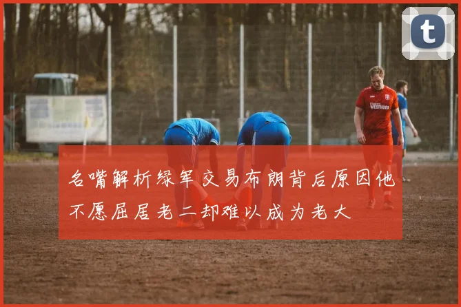 名嘴解析绿军交易布朗背后原因他不愿屈居老二却难以成为老大